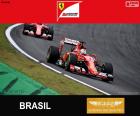 Sebastian Vettel, Ferrari, 2015 Brezilya Grand Prix, üçüncülük